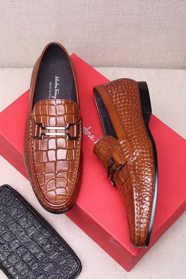 Salvatore Ferragamo Business Men Shoes--050